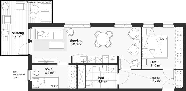 Plantegning 1